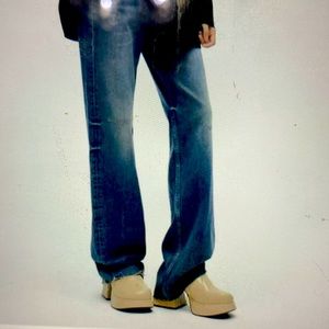 Zara Clogs Chunky Heeled Platform New Size 40